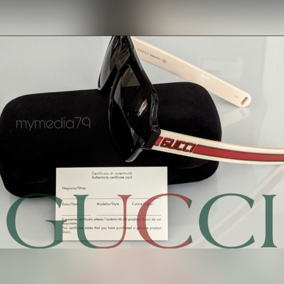 Gucci 0255 GG0255S-001 Sunglasses - Picture 2 of 11